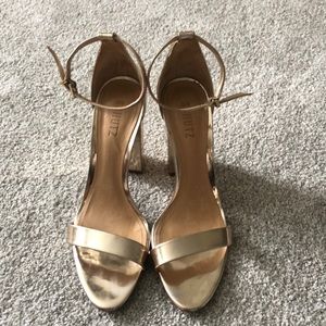 Schutz Gold Heels